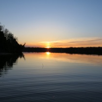Sunset on Europe Lake