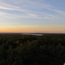 I stopped at the tower at Lapham Peak on the way home.